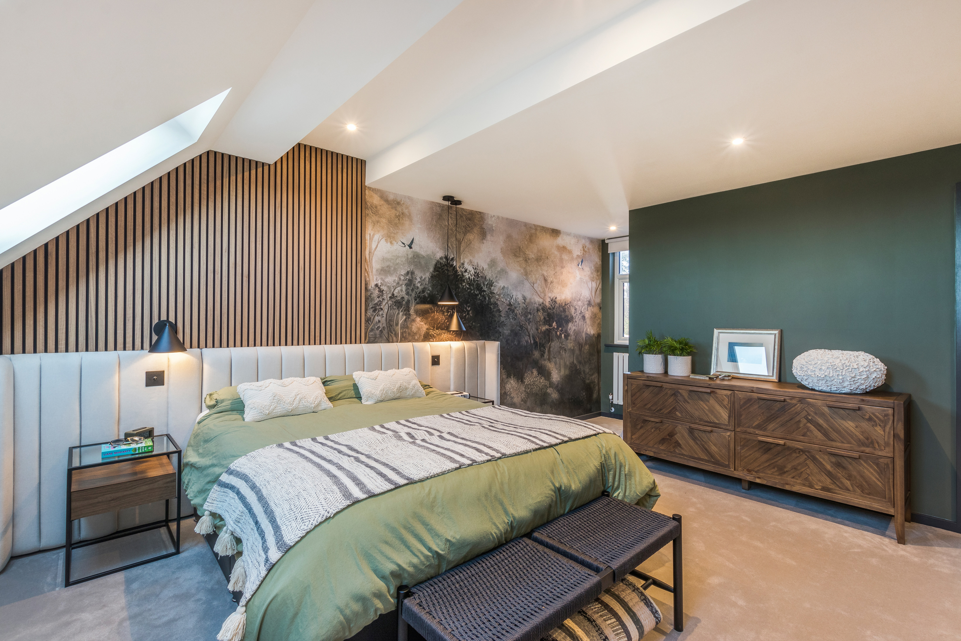 Loft conversion bedroom, South Croydon